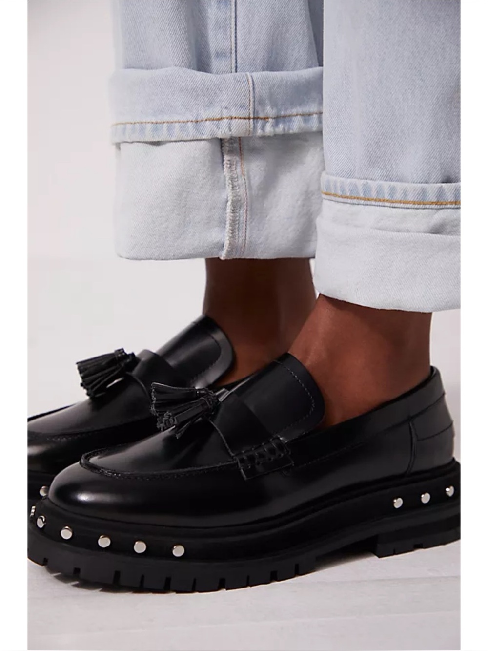 Free People Teagan Tassel Loafers